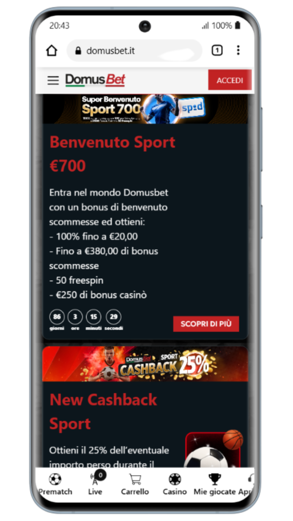 Bonus e promozioni